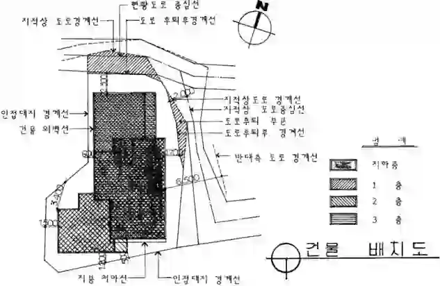 한남동 505-2 배치도 이미지